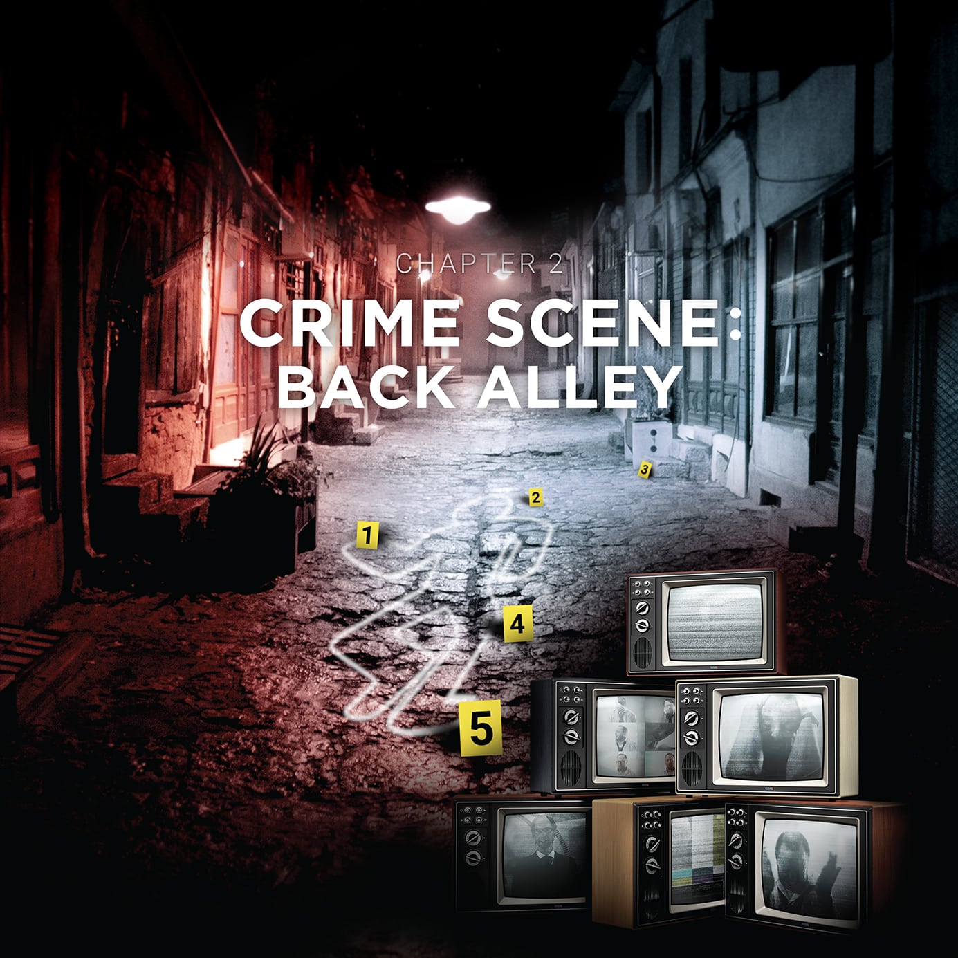Escape Room Wien 2 Crime Scene: Back Alley