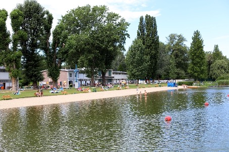 Schwimmen in Wien- Strandbad Alte Donau