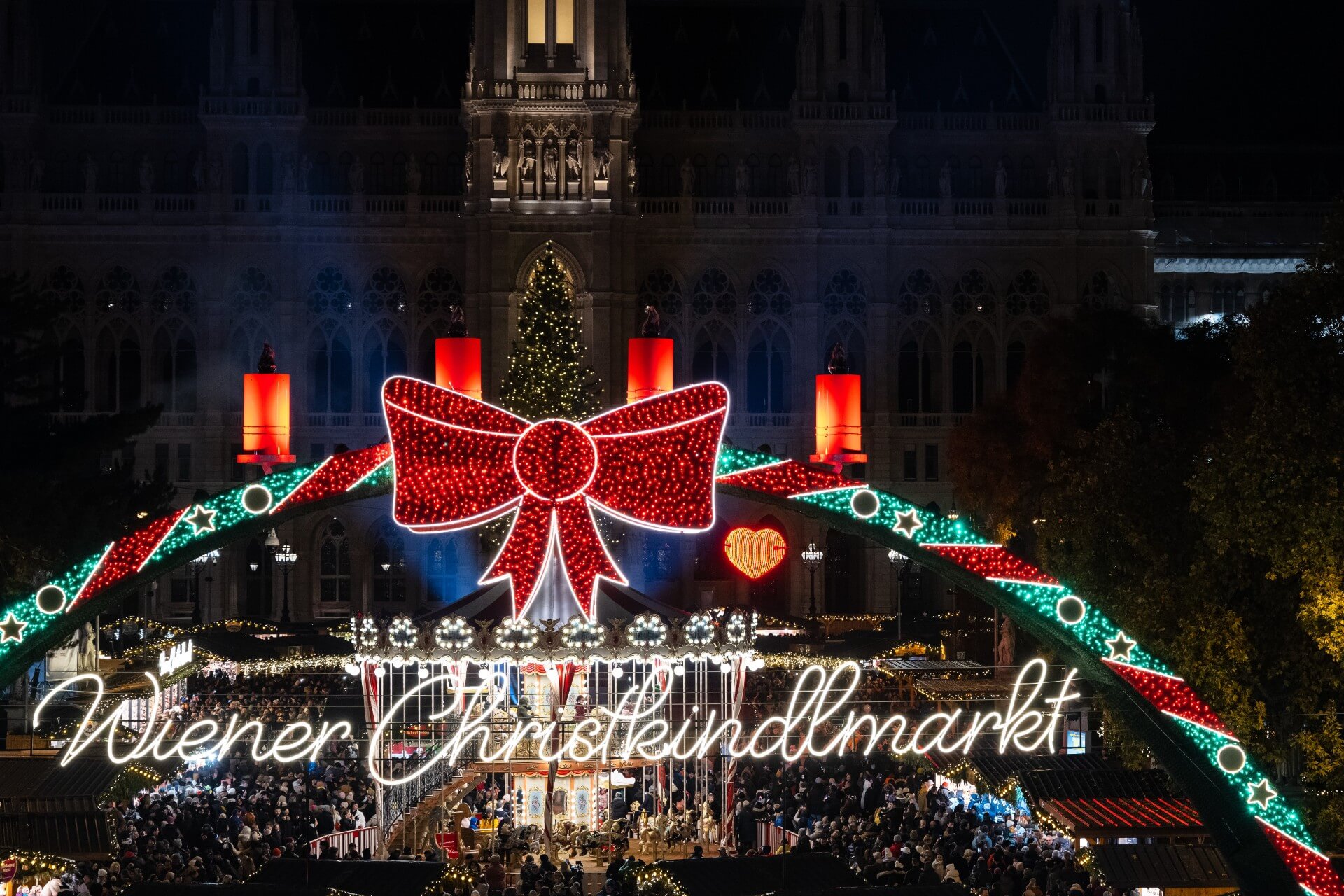 Weihnachtsmarkt Wien 2023 am Rathausplatz